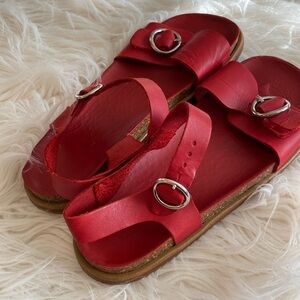ZARA leather sandals
